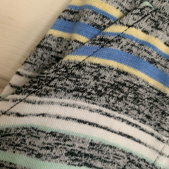 Final Price T by Talbots Pull On Skirt SZ Medium Stripe Pattern - Picture 6 of 9